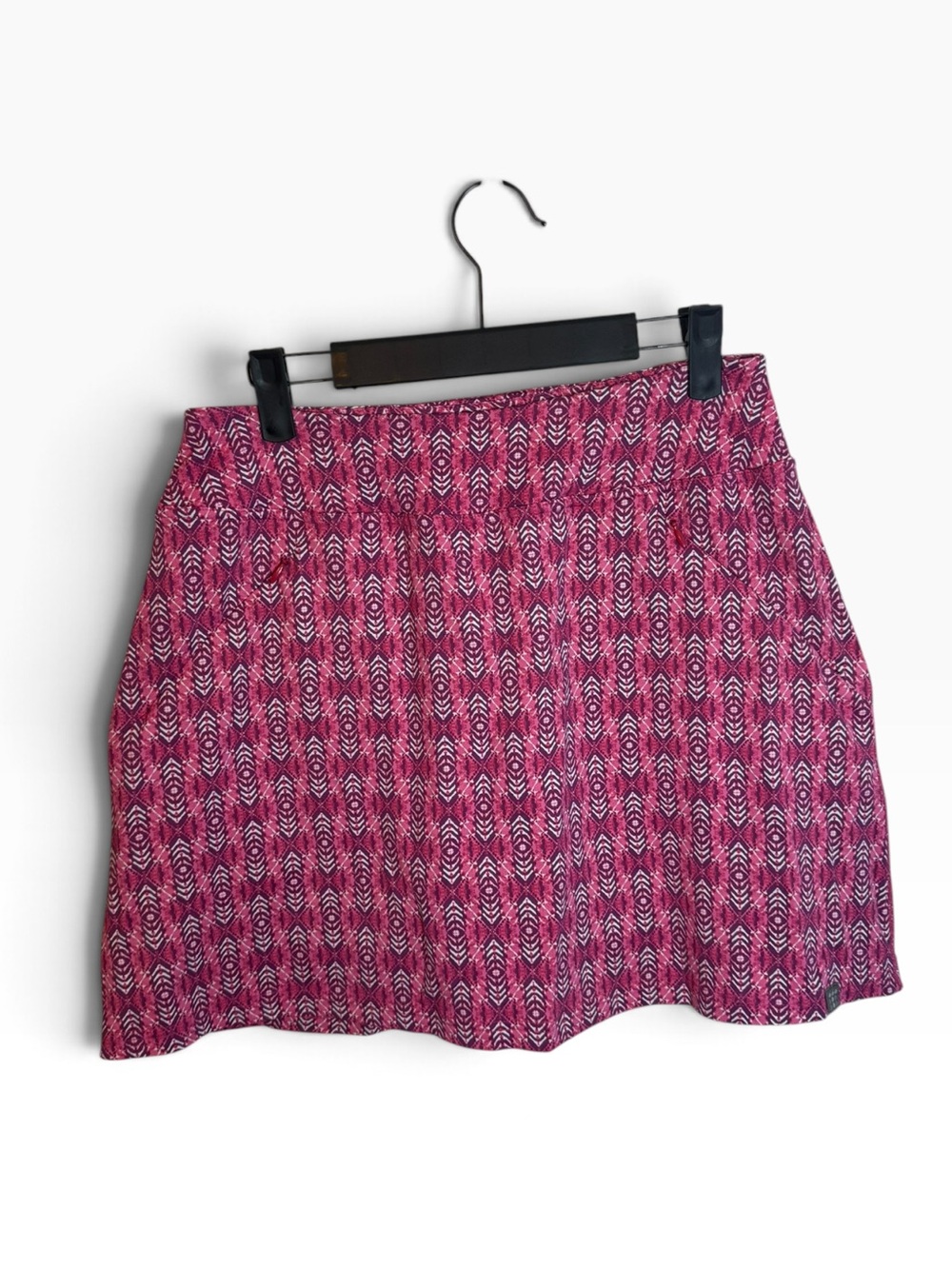 Title Nine Pink Geometric Majestic Skort
